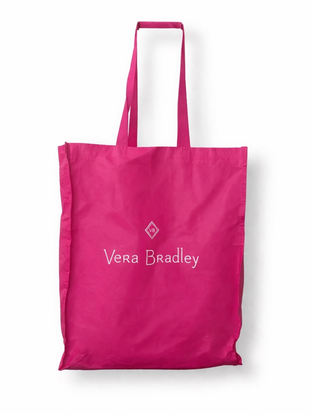 Vera Bradley Hot Pink Reusable Tote XL 16x19 Lightweight